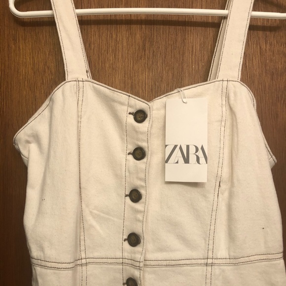 Zara denim dress NWT size M - Picture 6 of 11